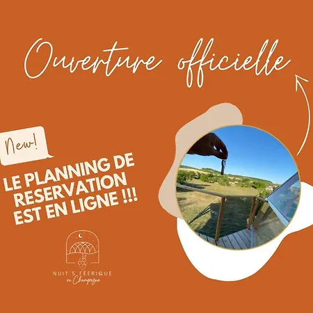 Chalé Nuit's Feerique En Champagne