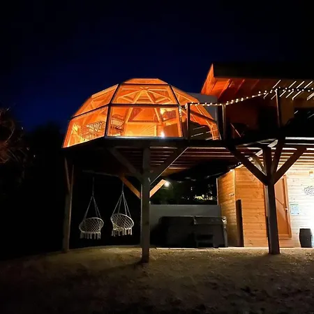 Nuit's Feerique En Champagne Chalé *